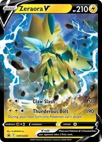 Zeraora V | SWSH263 | Holofoil | SWSH: Sword & Shield Promo Cards