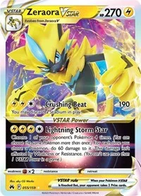 Zeraora VSTAR | 055/159 | Holofoil | Crown Zenith