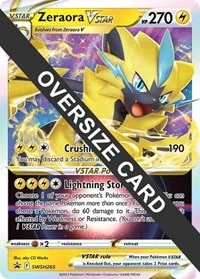 Zeraora VSTAR | SWSH265 | Holofoil | Jumbo Cards