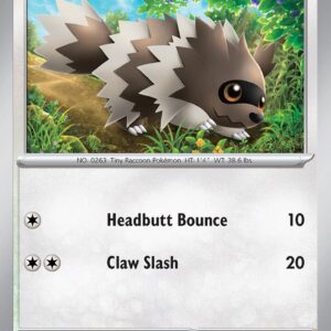 Zigzagoon 167/197 Reverse Holofoil SV03: Obsidian Flames