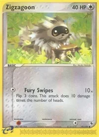 Zigzagoon | 79/109 | Normal | Ruby and Sapphire
