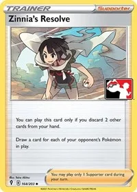 Zinnia's Resolve | 164/203 | Normal | Prize Pack Series Cards