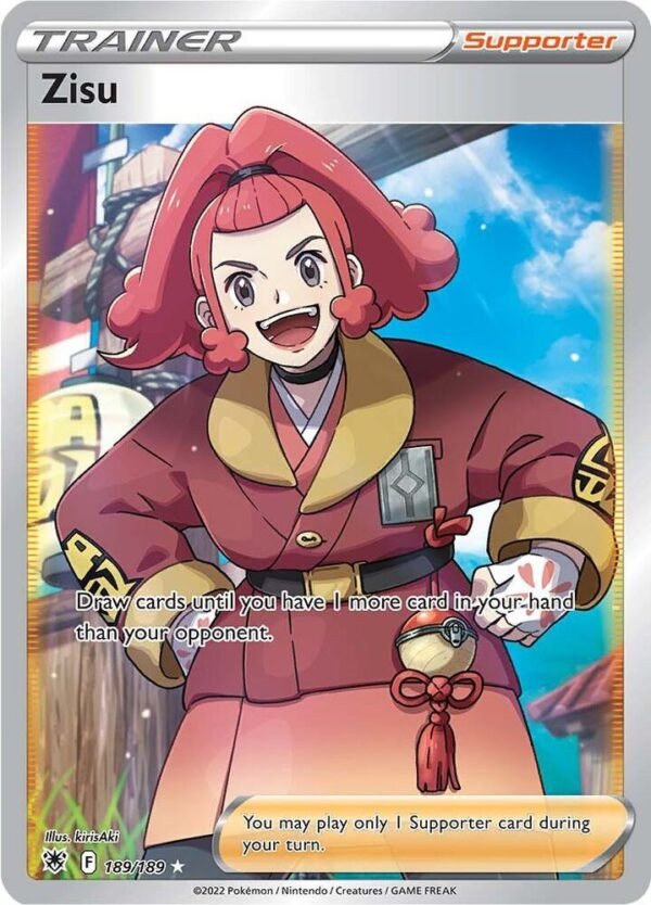 Zisu (Full Art) 189/189 Holofoil SWSH10: Astral Radiance