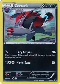 Zoroark (#30 Holo) | 30/30 | Holofoil | BW Trainer Kit: Excadrill & Zoroark
