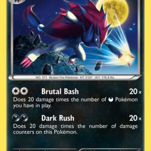 Zoroark 71/108 Reverse Holofoil Dark Explorers
