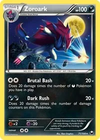 Zoroark | 71/108 | Reverse Holofoil | Dark Explorers