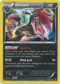 Zoroark | 91/162 | Reverse Holofoil | XY - BREAKthrough