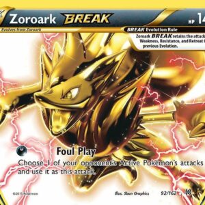 Zoroark BREAK 92/162 Holofoil XY – BREAKthrough Zoroark BREAK 92/162 Holofoil XY – BREAKthrough