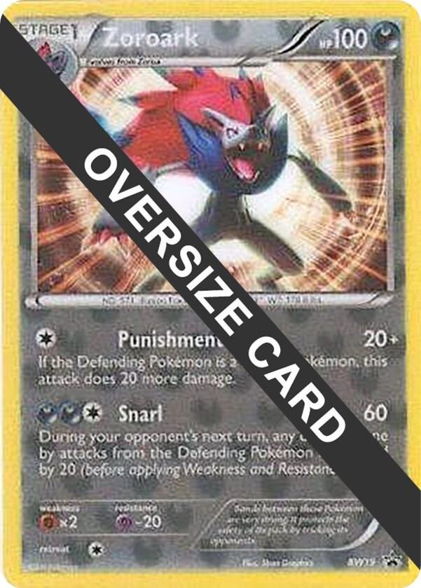 Zoroark BW BW19 Holofoil Jumbo Cards Zoroark BW BW19 Holofoil Jumbo Cards