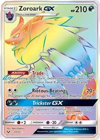 Zoroark GX (Secret) | 77/73 | Holofoil | Shining Legends