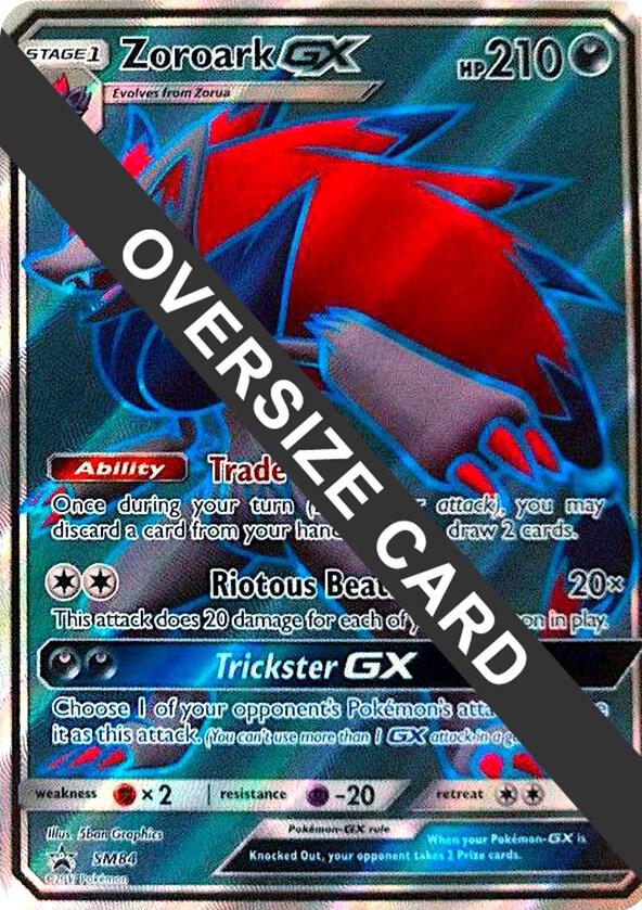 Zoroark GX SM84 Holofoil Jumbo Cards