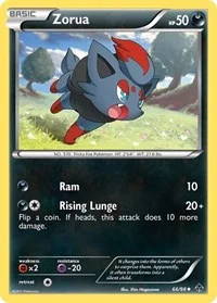 Zorua | 66/98 | Reverse Holofoil | Emerging Powers