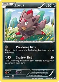 Zorua (70) | 70/108 | Reverse Holofoil | Dark Explorers