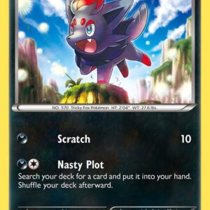 Zorua 72/146 Normal XY Base Set Zorua 72/146 Normal XY Base Set
