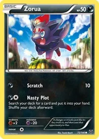 Zorua | 72/146 | Normal | XY Base Set
