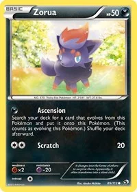 Zorua | 89/113 | Reverse Holofoil | Legendary Treasures