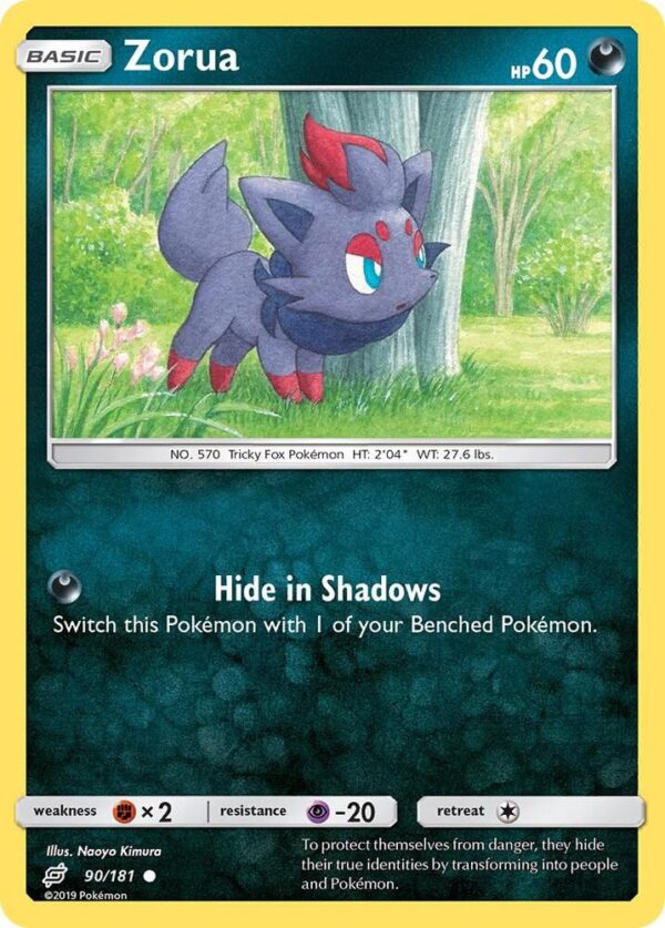 Zorua 90/181 Normal SM – Team Up Zorua 90/181 Normal SM – Team Up