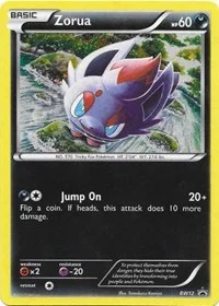 Zorua | BW12 | Holofoil | Black and White Promos