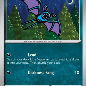 Zubat 027/064 Reverse Holofoil SV: Shrouded Fable