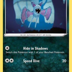 Zubat 089/163 Reverse Holofoil SWSH05: Battle Styles