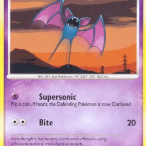 Zubat 108/123 Reverse Holofoil Mysterious Treasures