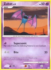 Zubat | 108/123 | Normal | Mysterious Treasures