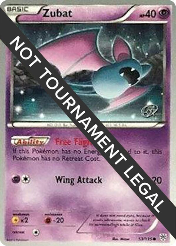 Zubat 2015 (Rowan Stavenow) 53/135 Normal World Championship Decks Zubat 2015 (Rowan Stavenow) 53/135 Normal World Championship Decks