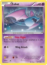 Zubat (53) | 53/135 | Reverse Holofoil | Plasma Storm