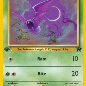 Zubat 70/82 1st Edition Team Rocket