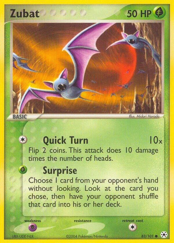 Zubat 83/101 Normal Hidden Legends Zubat 83/101 Normal Hidden Legends
