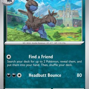 Zweilous 139/193 Reverse Holofoil SV02: Paldea Evolved
