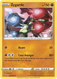 Zygarde | 093/185 | Holofoil | SWSH04: Vivid Voltage Zygarde | 093/185 | Holofoil | SWSH04: Vivid Voltage