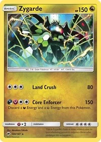 Zygarde | 100/147 | Reverse Holofoil | SM - Burning Shadows