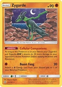 Zygarde | 124/236 | Reverse Holofoil | SM - Unified Minds