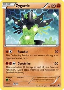 Zygarde | 53/124 (XY Fates Collide) | 053/124 | Holofoil | Deck Exclusives