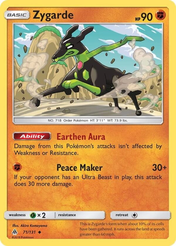 Zygarde (71) 71/131 Reverse Holofoil SM – Forbidden Light