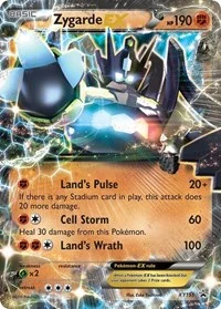 Zygarde EX (Shiny) | XY151 | Holofoil | XY Promos