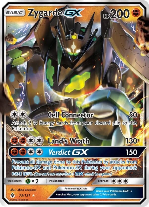 Zygarde GX 73/131 Holofoil SM – Forbidden Light