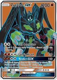 Zygarde GX (Full Art) | 123/131 | Holofoil | SM - Forbidden Light