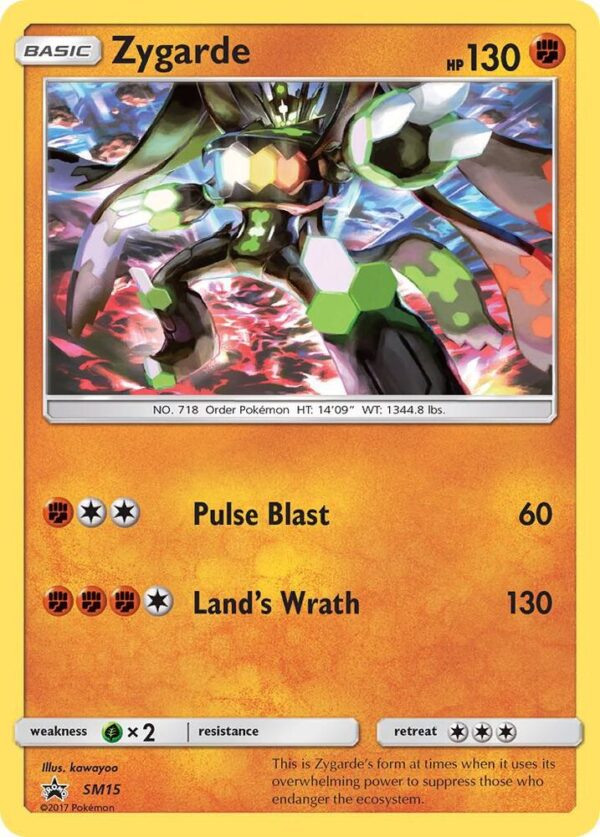 Zygarde SM15 Holofoil SM Promos