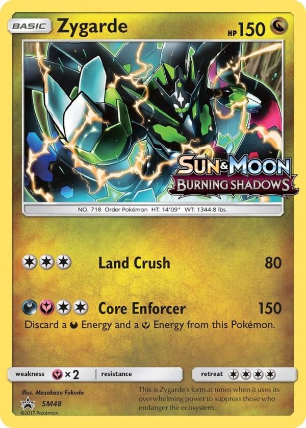 Zygarde SM48 (Prerelease) Holofoil SM Promos Zygarde SM48 (Prerelease) Holofoil SM Promos