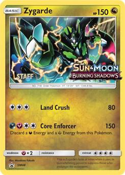 Zygarde SM48 (Prerelease) [Staff] Holofoil SM Promos