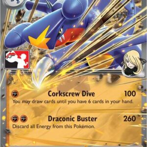 Cynthia's Garchomp ex | 104/182 | Holofoil | Prize Pack Series Cards