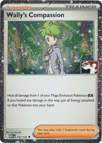 Wally's Compassion | 132/132 | Holofoil | Prize Pack Series Cards