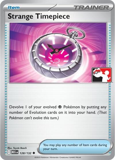 671324_400w Strange Timepiece | 128/132 | Normal | Prize Pack Series Cards