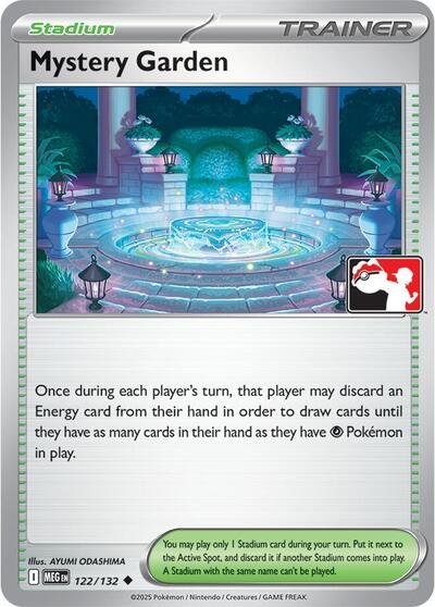 Mystery Garden | 122/132 | Holofoil | Prize Pack Series Cards