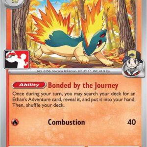 671551_400w Ethan's Quilava | 033/182 | Normal | Prize Pack Series Cards