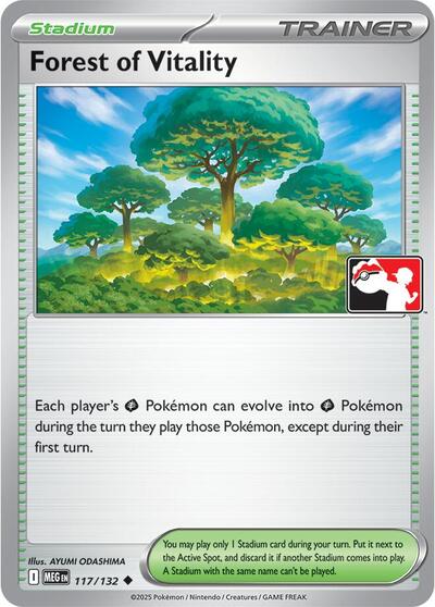 Forest of Vitality | 117/132 | Normal | Prize Pack Series Cards
