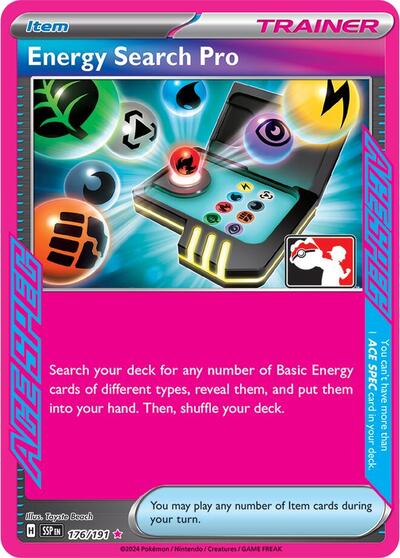Energy Search Pro | 176/191 | Holofoil | Prize Pack Series Cards