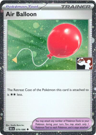 675552_400w Air Balloon | 079/086 | Holofoil | Prize Pack Series Cards